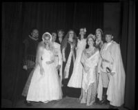 Santa Monica Civic Opera singers from “Opera Potpourri,” Santa Monica, 1957