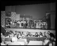 “Carmen” production with June Moss and Catherine Mazet, Barnum Hall, Santa Monica, 1956