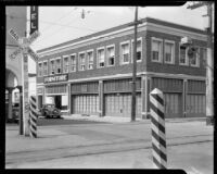 Building at Market Street and Trolley Way, Venice, 1937