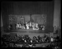 "Merry Widow" production, Barnum Hall, Santa Monica, possibly 1960