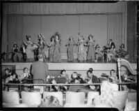 “Merry Widow” rehearsal performance, Barnum Hall, Santa Monica, possibly 1960