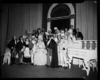 "New Moon” cast members, Barnum Hall, Santa Monica, 1949