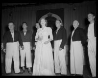 “New Moon” cast members, Barnum Hall, Santa Monica, 1949