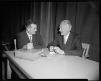 Dr. Hutchins interviewed for KNX Radio, 1964