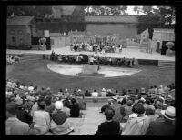 “Elisir d’amore” production with June Moss, Memorial Greek Amphitheatre, 1949-1958