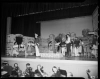 “Elisir d’amore" production with June Moss, John Adams Auditorium, Santa Monica, 1951