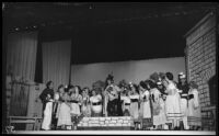 "Elisir d’amore” production with Roger Hansen, John Adams Auditorium, Santa Monica, 1951