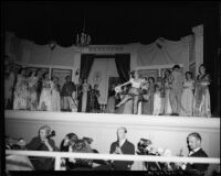 “Rigoletto” production with dancers, John Adams Auditorium, Santa Monica, 1951