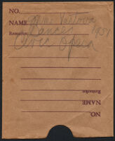 Negative sleeve note about Elena Vartova, 1951