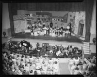 “Cavalleria Rusticana" production with Florence Timmerhoff and June Moss, Barnum Hall, Santa Monica, 1952
