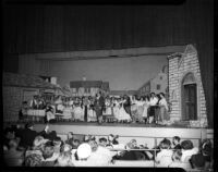 “Cavalleria Rusticana” production with Enrico Porta, Barnum Hall, Santa Monica, 1952