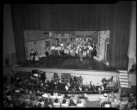 “Cavalleria Rusticana” production, Barnum Hall, Santa Monica, 1952