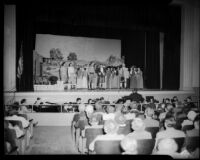 "Martha" production, scene from act 3, John Adams Auditorium, Santa Monica, 1951