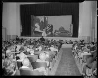 “Lucia di Lammermoor” production with Natalie Garrotto and Giovanni Zavatti, John Adams Auditorium, Santa Monica, circa 1950-1951