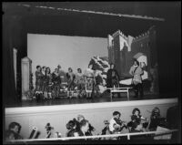 “Lucia di Lammermoor” production, John Adams Auditorium, Santa Monica, circa 1951