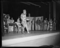 "Rigoletto" production with Enrico Porta, John Adams Auditorium, Santa Monica, circa 1950