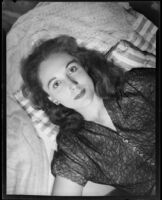 Lois Saunders of the Theatre Guild, Santa Monica, 1951
