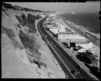 Road work on the Roosevelt Highway, Santa Monica, 1935