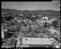 Panorama from the Bay Cities Guaranty Building facing northwest, Santa Monica, 1938