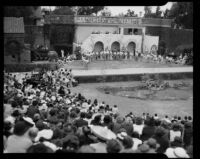 Annual Spanish Fiesta, Memorial Greek Amphitheatre, Santa Monica, 1938
