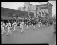 Canadian Legion parade on Santa Monica Blvd. at 4th St., Santa Monica, 1937