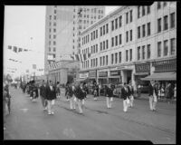 Canadian Legion parade on Santa Monica Blvd. at 3rd St., Santa Monica, 1937