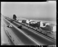 California Incline with Santa Monica Beach beyond, 1947 to 1952