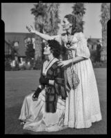 Women dressed as mid-19th century pioneers at the annual Pioneer Day event, Ocean Park, Santa Monica, 1938