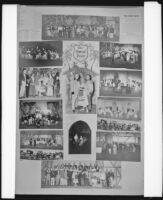 Poster with 12 photographs of a Culver City Light Opera Association production of 