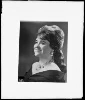 Portrait of Kay Marshall Soprano by Bruno Bernard [rephotographed], Los Angeles, 1964