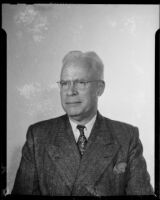 Portrait of Judge Thurlow T. Taft, Los Angeles, 1945