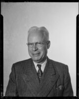 Portrait of Judge Thurlow T. Taft, Los Angeles, 1945