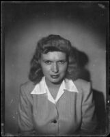 Portrait of Eleanor K. Taft, Los Angeles, 1945