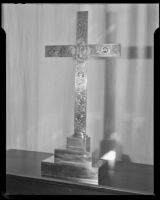 Altar cross at the Church of the Epiphany, Los Angeles, 1941