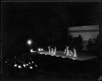 Open-Air ballet performance during Symphonies by the Sea at the Memorial Greek Amphitheatre, Santa Monica, 1939-1945