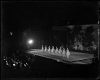 Open-Air ballet performance during Symphonies by the Sea at the Memorial Greek Amphitheatre, Santa Monica, 1939-1945