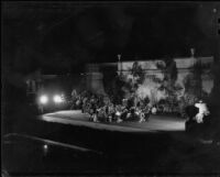 Concert at Symphonies by the Sea at the Memorial Greek Amphitheatre, Santa Monica, 1939-1945