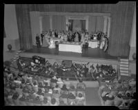"Traviata" production with Natalie Garrotto, Barnum Hall, Santa Monica, 1952