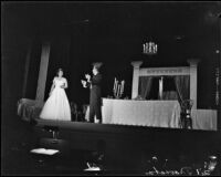 "Traviata" production with Kay Marshall and Ray Gagan, John Adams Auditorium, Santa Monica, 1949-1951