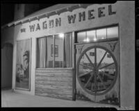 Wagon Wheel cafe, Palm Springs, circa 1936-1937
