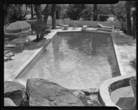 Swimming pool, Palm Springs, 1942