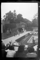 Assembly at the Memorial Greek Ampitheatre, Santa Monica, 1937-1939