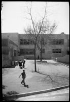 Santa Monica High school building, Santa Monica, 1937-1939