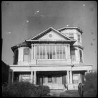 House photographed in connection with the Kurtz wedding, 1964