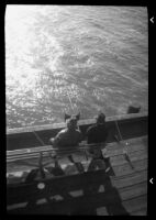 Men fishing from the Santa Monica Pier, Santa Monica, 1938
