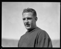 Football player Red Grange, Los Angeles Coliseum, Los Angeles, 1926