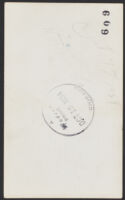 Verso of photograph, World's Fair, Chicago, 1934