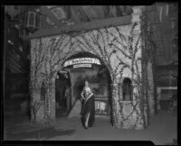 San Gabriel Chamber of Commerce display, California Fruit Exposition, Alhambra, 1926