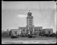 Beverly Hills City Hall shortly after it was completed, Beverly Hills, 1932