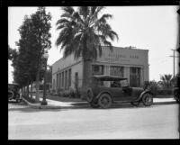 First National Bank of Beverly Hills, Beverly Hills, 1921